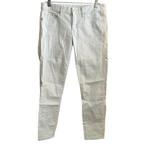 Gap 1969 Jeans Womens 28R Always Skinny Two Tone Pale Green White Stretch